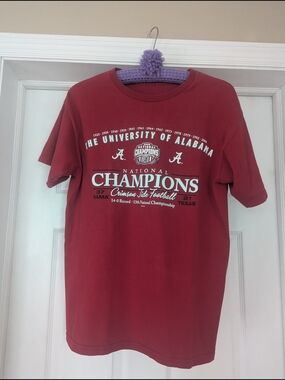 University of Alabama Crimson Tide National Champions Tee 2009 Size M